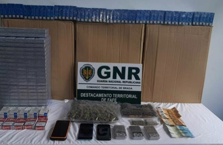 Quatro detidos em Cabeceiras de Basto por tráfico de droga